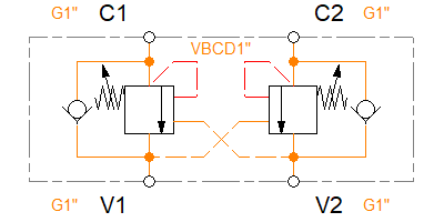 VBCD 1" DE/A (V0436)